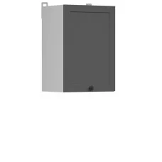 Wall cabinet JUNONA LINE G1D/40/57LP BRW graphite